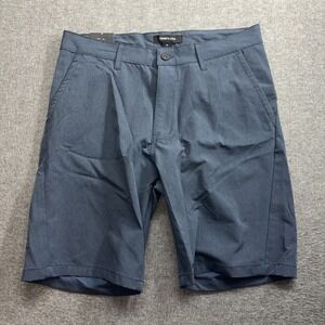 Kenneth Cole Men's Shirt Size 32 Blue Moisture Wicking NWT